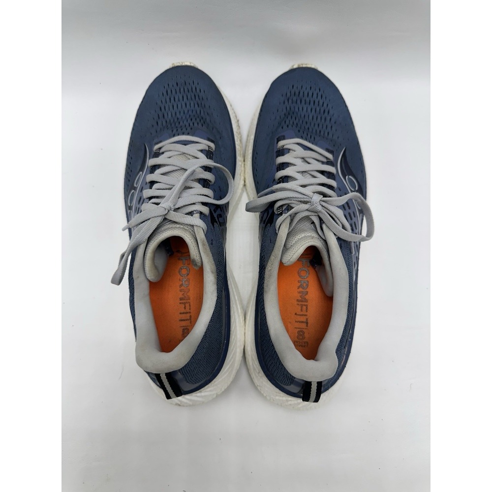 Saucony Ride 17 Men's Size 10 Mirage Blue Grey Running Shoes Sneakers S20924-211 - Picture 4 of 11